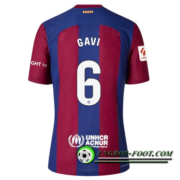 Maillot de Foot Barcelona (GAVI #6) 2023/2024 Domicile