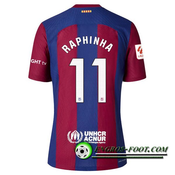 Maillot de Foot Barcelona (RAPHINHA #11) 2023/2024 Domicile