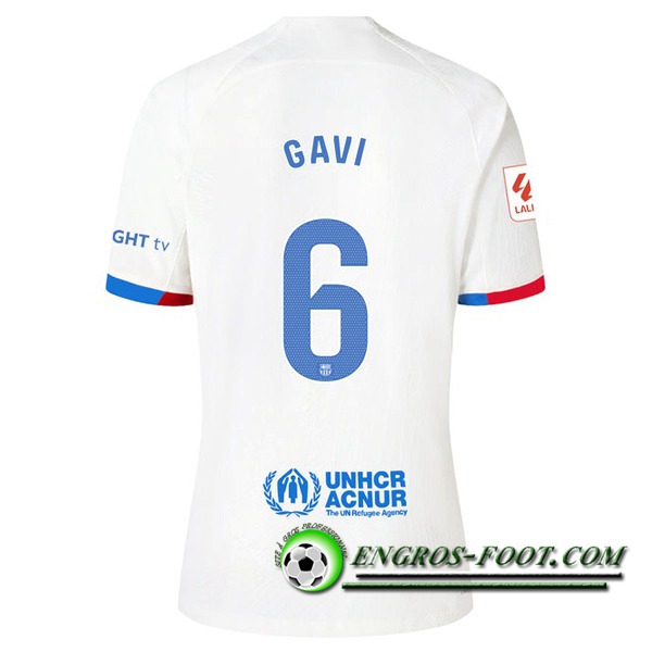 Maillot de Foot Barcelona (GAVI #6) 2023/2024 Exterieur