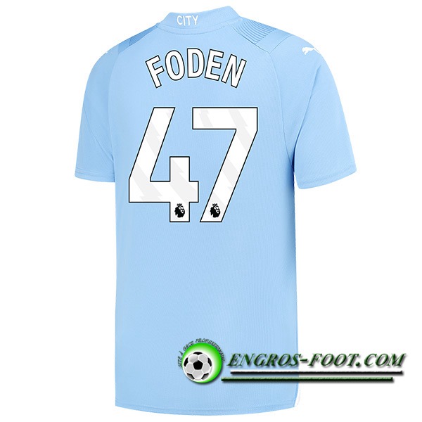 Maillot de Foot Manchester City (FODEN #47) 2023/2024 Domicile