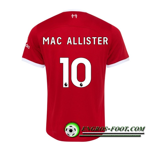 Maillot de Foot Liverpool (MAC ALLISTER #10) 2023/2024 Domicile