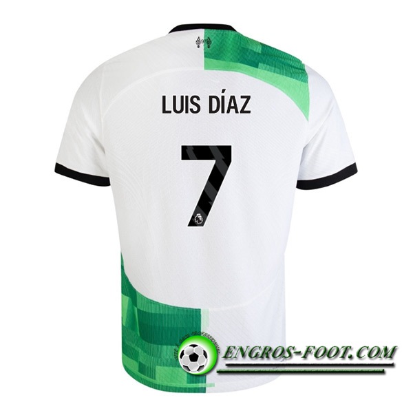 Maillot de Foot Liverpool (LUIS DÍAZ #7) 2023/2024 Exterieur