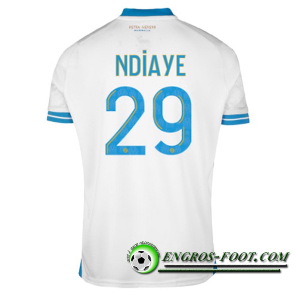 Maillot de Foot Marseille (NDIAYE #29) 2023/2024 Domicile