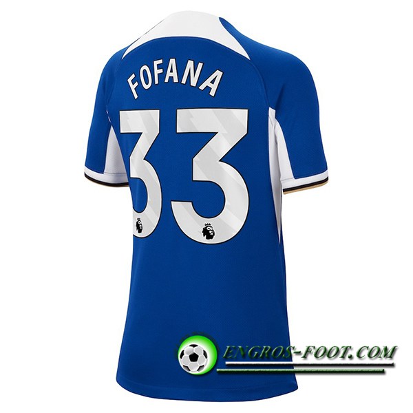 Maillot de Foot Chelsea (FOFANA #33) 2023/2024 Domicile