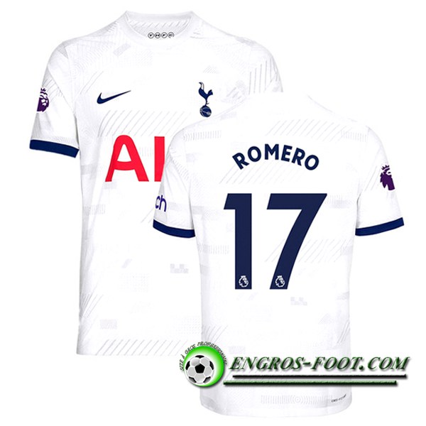 Maillot de Foot Tottenham Hotspur (ROMERO #17) 2023/2024 Domicile