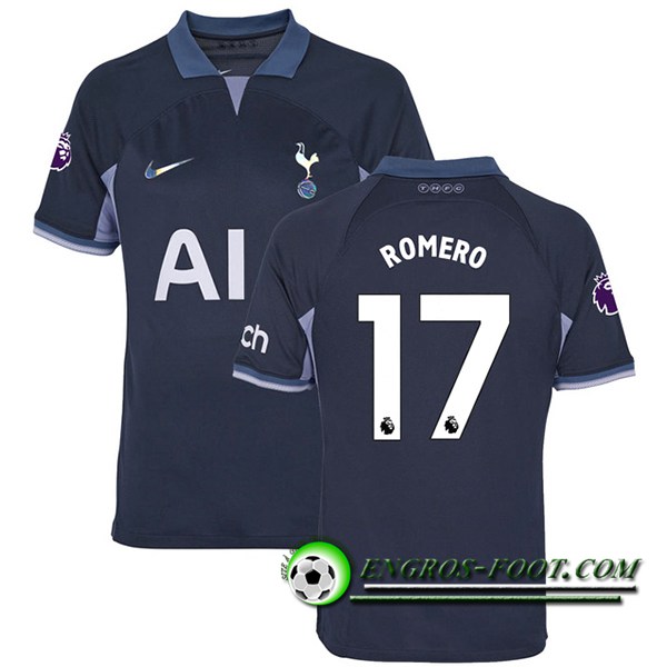 Maillot de Foot Tottenham Hotspur (ROMERO #17) 2023/2024 Exterieur