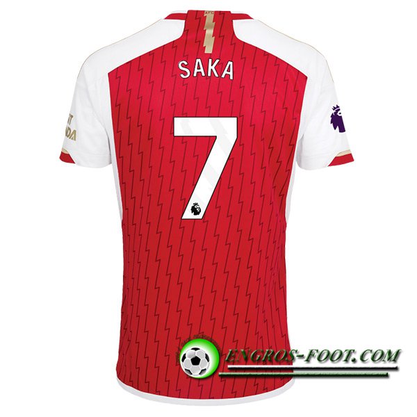 Maillot de Foot Arsenal (SAKA #7) 2023/2024 Domicile