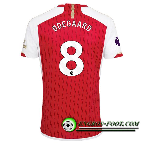 Maillot de Foot Arsenal (ØDEGAARD #8) 2023/2024 Domicile