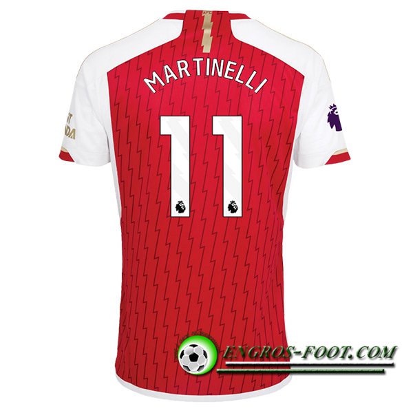 Maillot de Foot Arsenal (MARTINELLI #11) 2023/2024 Domicile