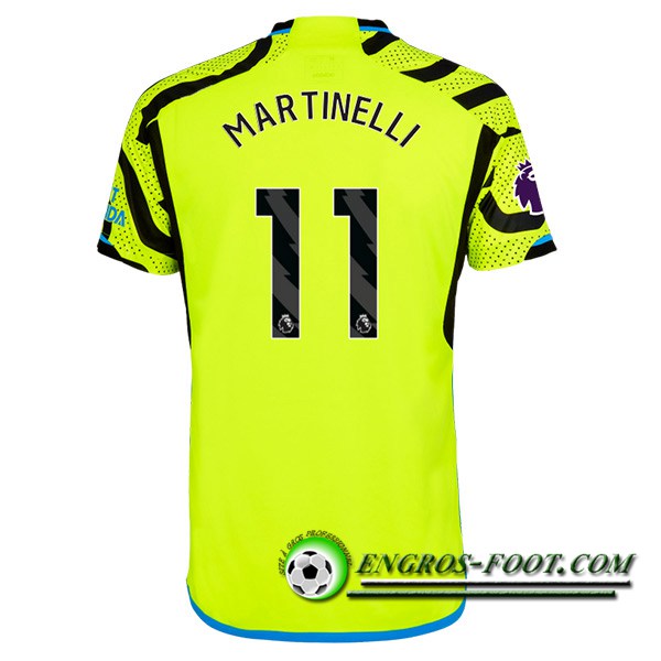 Maillot de Foot Arsenal (MARTINELLI #11) 2023/2024 Exterieur