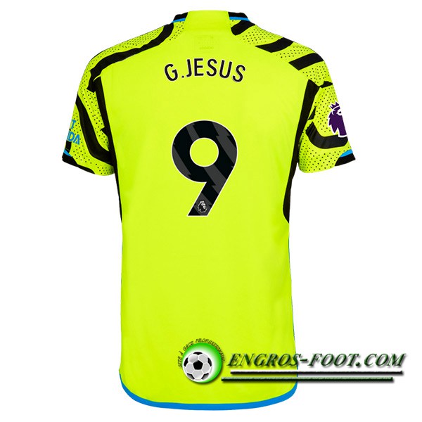 Maillot de Foot Arsenal (G.JESUS #9) 2023/2024 Exterieur