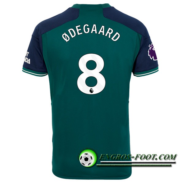 Maillot de Foot Arsenal (ØDEGAARD #8) 2023/2024 Third