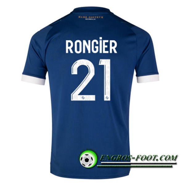 Maillot de Foot Marseille (RONGIER #21) 2023/2024 Exterieur