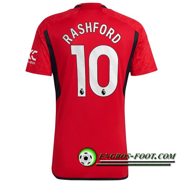 Maillot de Foot Manchester United (RASHFORD #10) 2023/2024 Domicile