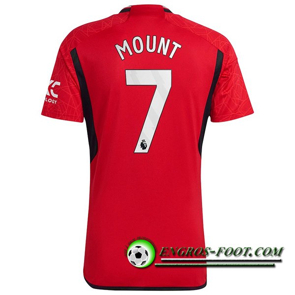 Maillot de Foot Manchester United (MOUNT #7) 2023/2024 Domicile