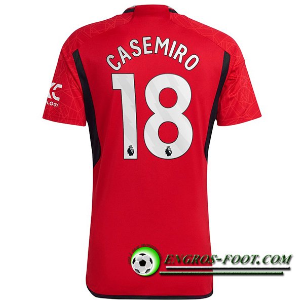 Maillot de Foot Manchester United (CASEMIRO #18) 2023/2024 Domicile