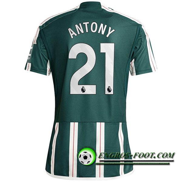 Maillot de Foot Manchester United (ANTONY #21) 2023/2024 Exterieur