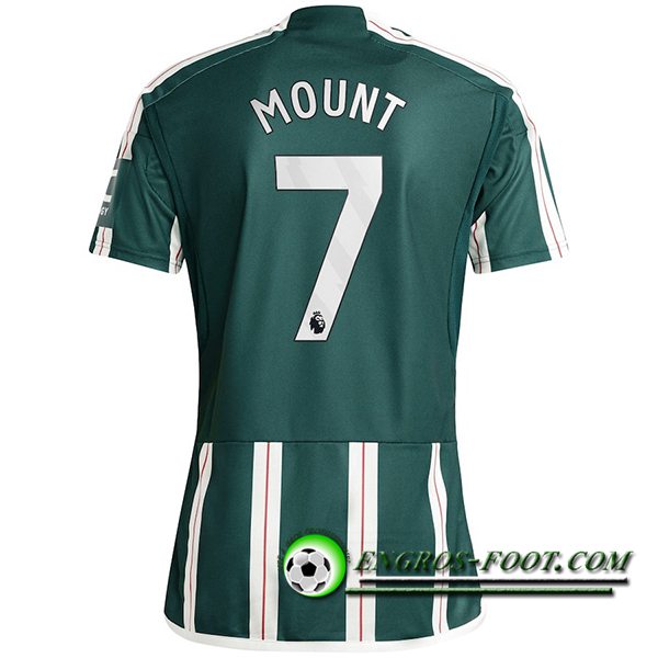 Maillot de Foot Manchester United (MOUNT #7) 2023/2024 Exterieur