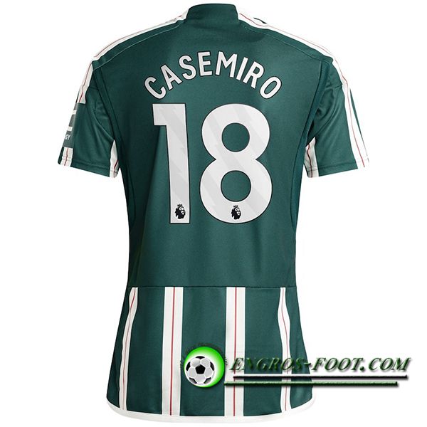 Maillot de Foot Manchester United (CASEMIRO #18) 2023/2024 Exterieur