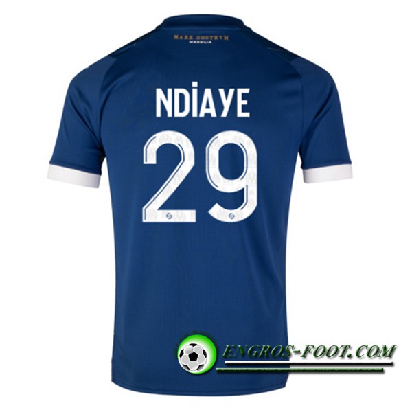 Maillot de Foot Marseille (NDIAYE #29) 2023/2024 Exterieur