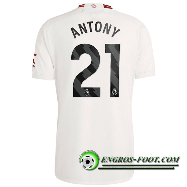 Maillot de Foot Manchester United (ANTONY #21) 2023/2024 Third