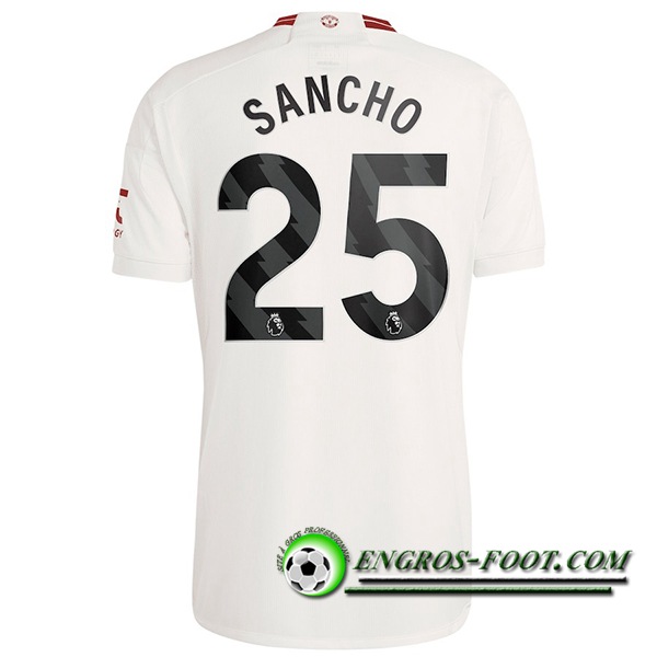 Maillot de Foot Manchester United (SANCHO #25) 2023/2024 Third