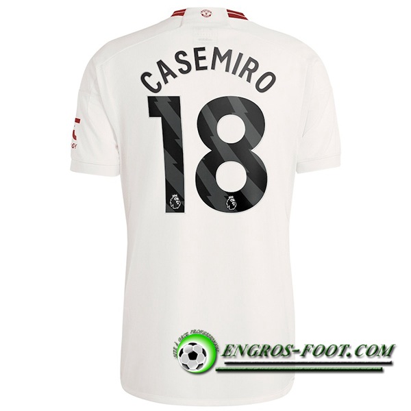 Maillot de Foot Manchester United (CASEMIRO #18) 2023/2024 Third