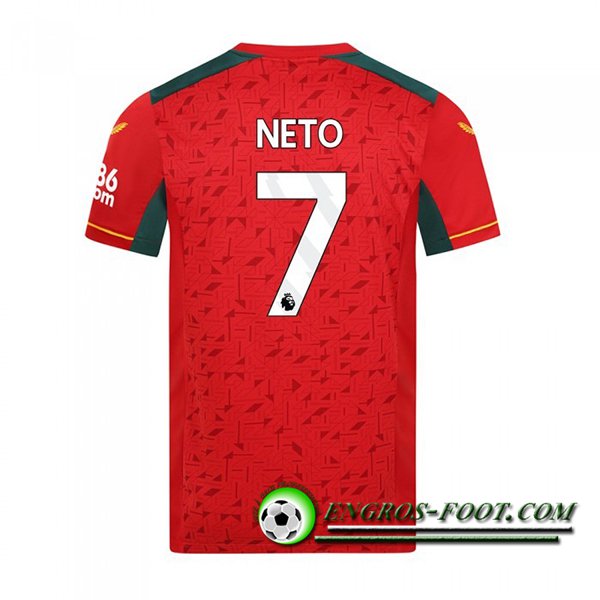 Maillot de Foot Wolves (NETO #7) 2023/2024 Exterieur