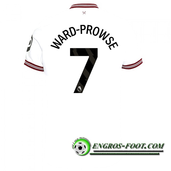 Maillot de Foot West Ham (WARD-PROWSE #7) 2023/2024 Exterieur