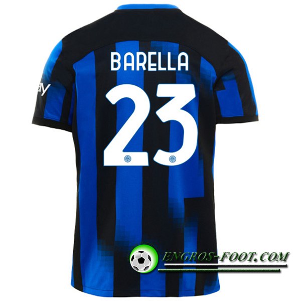 Maillot de Foot Inter Milan (BARELLA #23) 2023/2024 Domicile