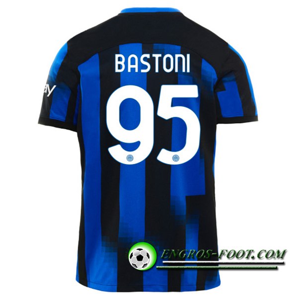 Maillot de Foot Inter Milan (BASTONI #95) 2023/2024 Domicile