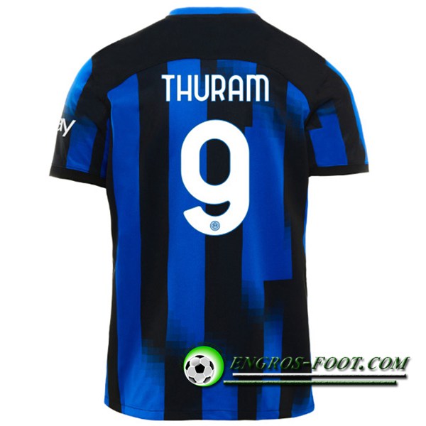 Maillot de Foot Inter Milan (THURAM #9) 2023/2024 Domicile