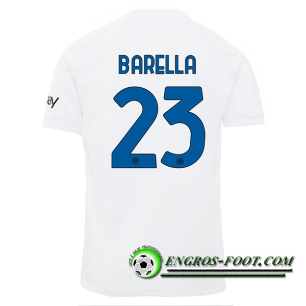 Maillot de Foot Inter Milan (BARELLA #23) 2023/2024 Exterieur