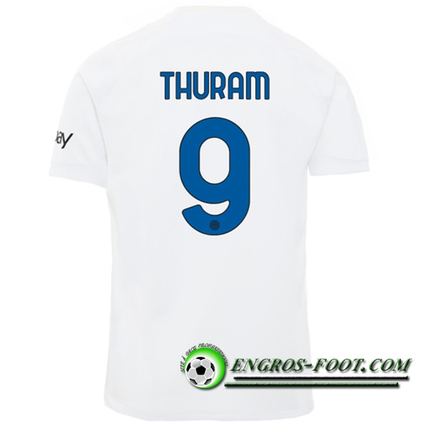 Maillot de Foot Inter Milan (THURAM #9) 2023/2024 Exterieur