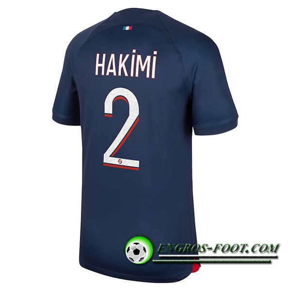 Maillot de Foot PSG (HAKIMI #2) 2023/2024 Domicile