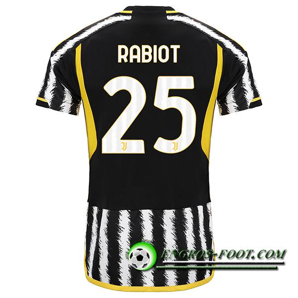 Maillot de Foot Juventus (RABIOT #25) 2023/2024 Domicile