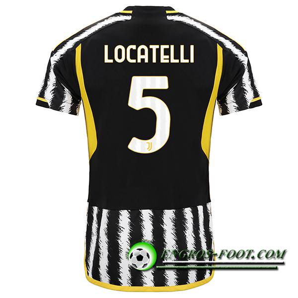 Maillot de Foot Juventus (LOCATELLI #5) 2023/2024 Domicile