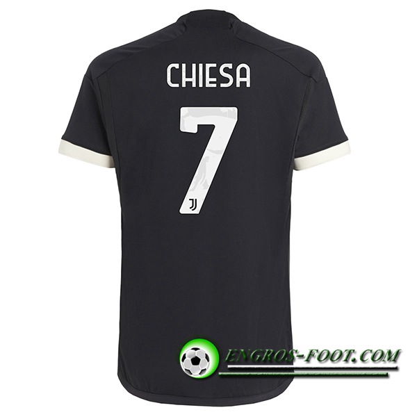 Maillot de Foot Juventus (CHIESA #7) 2023/2024 Third