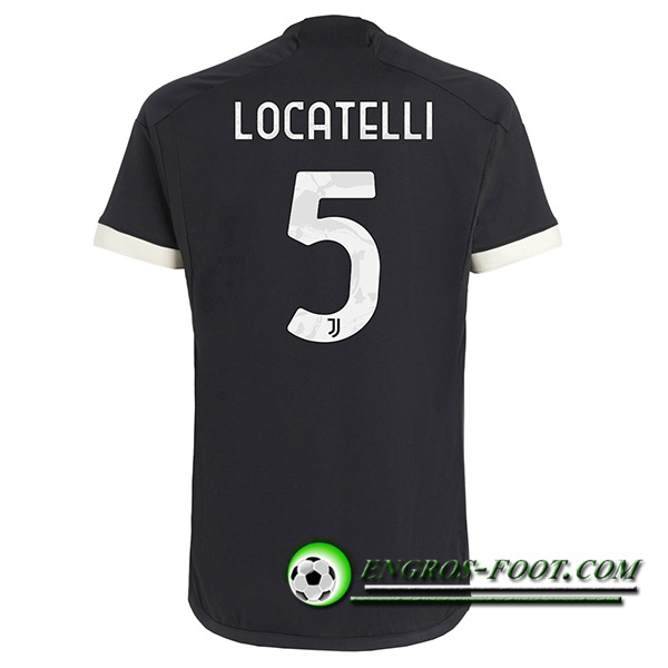 Maillot de Foot Juventus (LOCATELLI #5) 2023/2024 Third