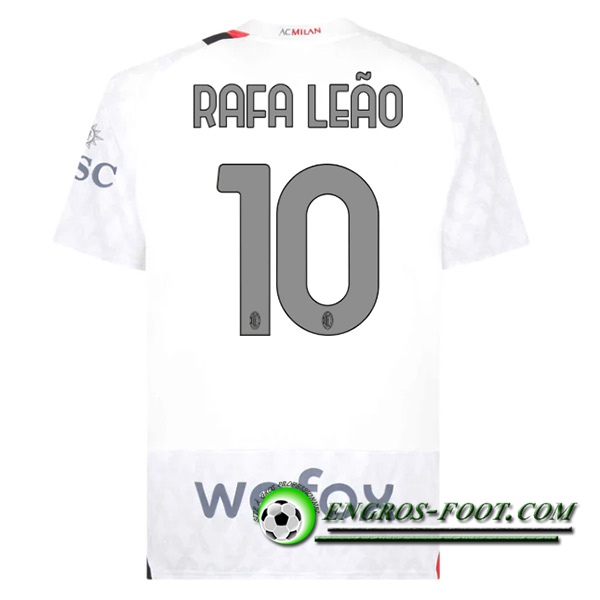 Maillot de Foot AC Milan (RAFAEL LEÃO #10) 2023/2024 Exterieur