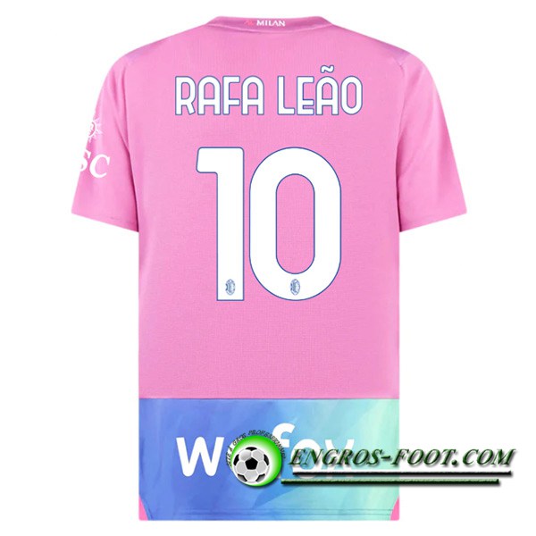 Maillot de Foot AC Milan (RAFAEL LEÃO #10) 2023/2024 Third