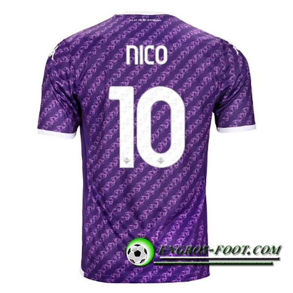 Maillot de Foot ACF Fiorentina (NICO #10) 2023/2024 Domicile