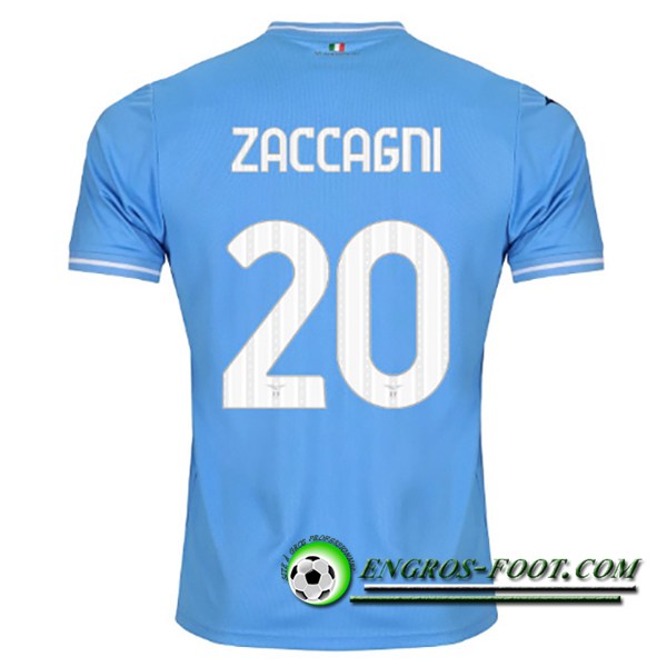 Maillot de Foot SS Lazio (ZACCAGNI #20) 2023/2024 Domicile