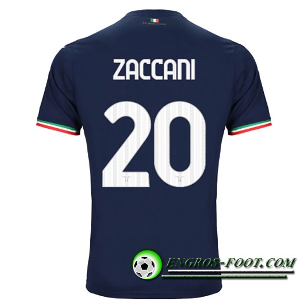 Maillot de Foot SS Lazio (ZACCANI #20) 2023/2024 Exterieur