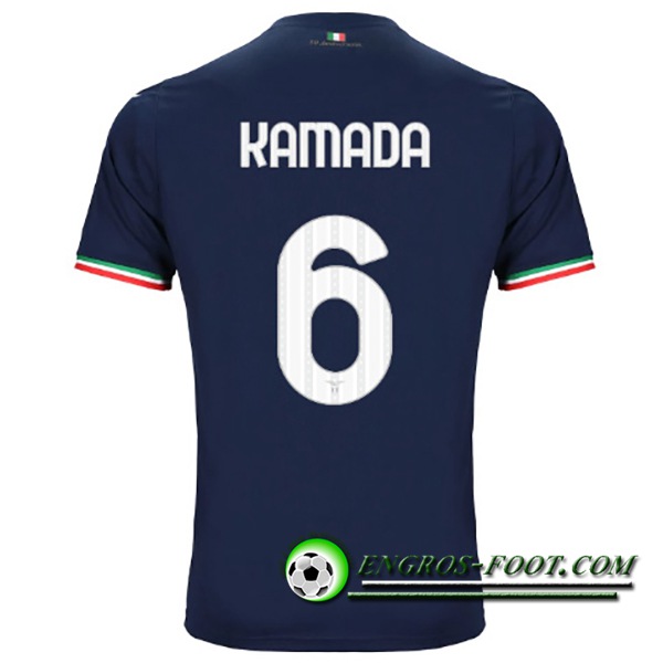 Maillot de Foot SS Lazio (KAMADA #6) 2023/2024 Exterieur