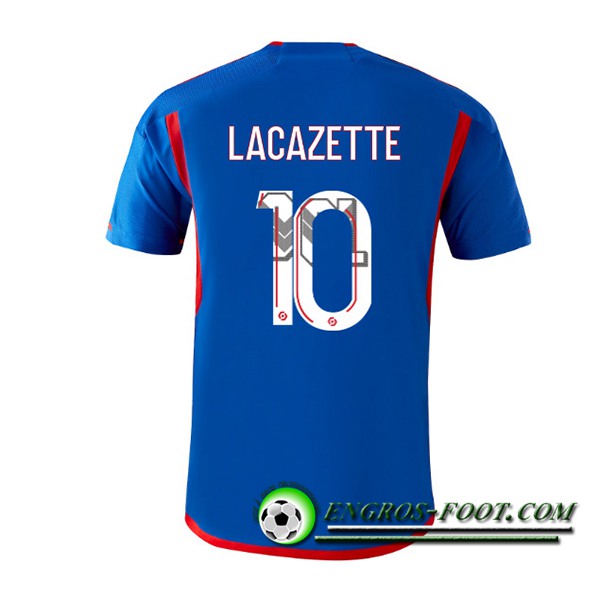 Maillot de Foot Lyon (LACAZETTE #10) 2023/2024 Exterieur