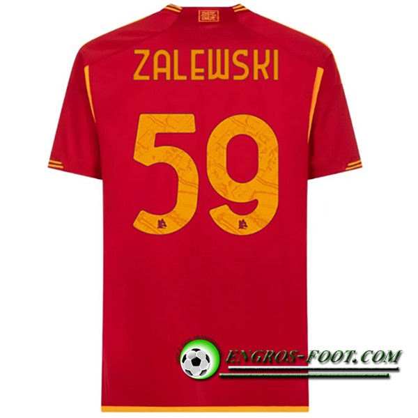 Maillot de Foot As Rome (ZALEWSKI #59) 2023/2024 Domicile