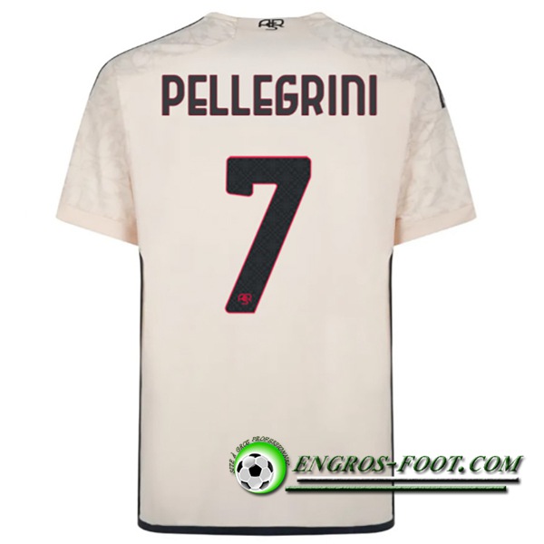 Maillot de Foot As Rome (PELLEGRINI #7) 2023/2024 Exterieur