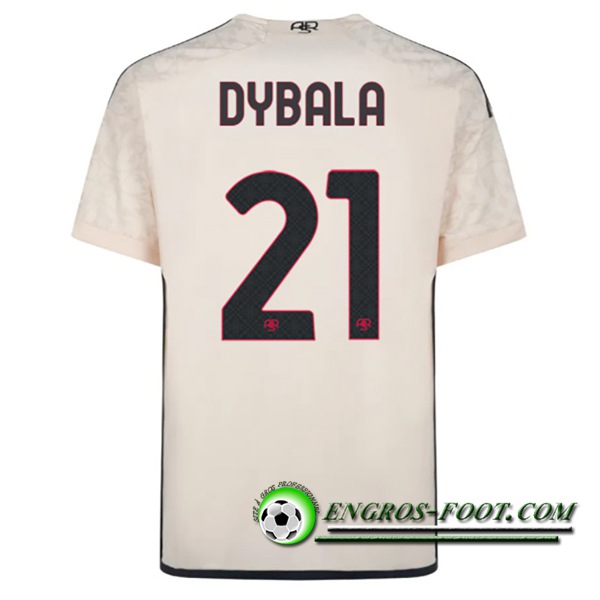 Maillot de Foot As Rome (DYBALA #21) 2023/2024 Exterieur