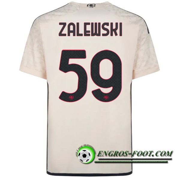 Maillot de Foot As Rome (ZALEWSKI #59) 2023/2024 Exterieur